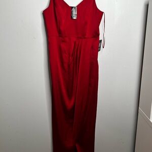 Express Vibrant Red  dress